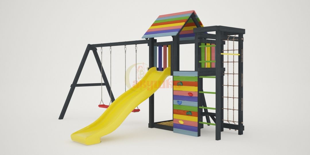 Детская площадка Савушка 6 BLACK